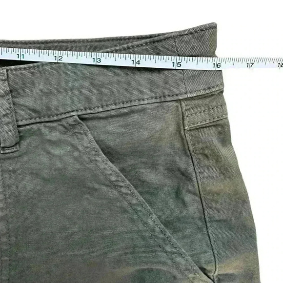 Marine Layer Maya Slim Straight Leg Utility Pants Green Sz 14 - Picture 4 of 11